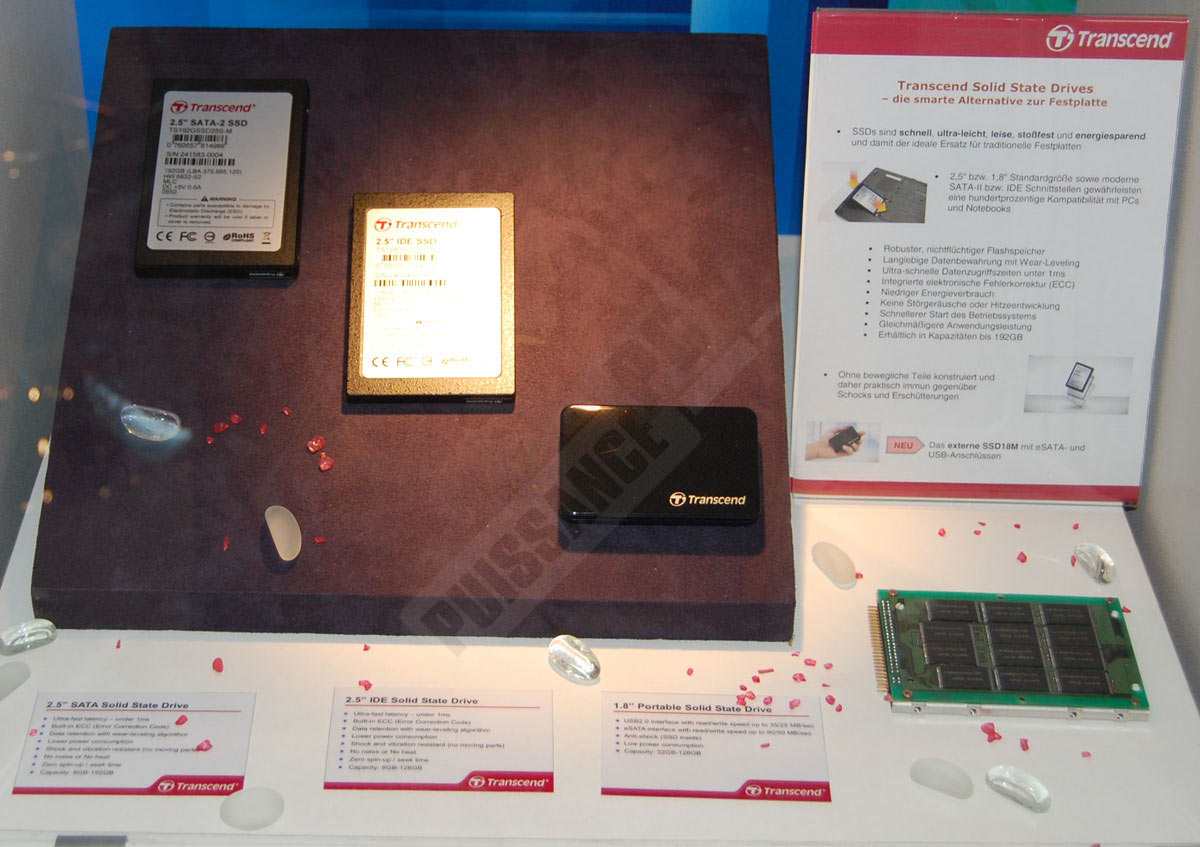 cebit 2009 transcend ssd