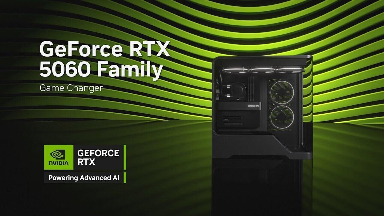 geforce rtx 5060 family