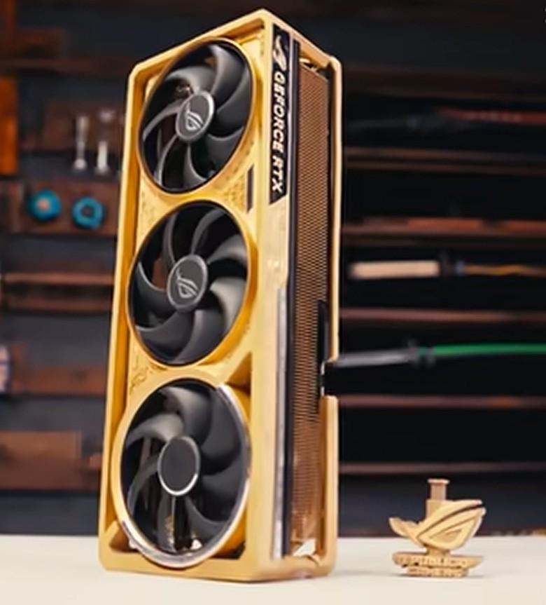 geforce rtx 5090 real gold edition couv