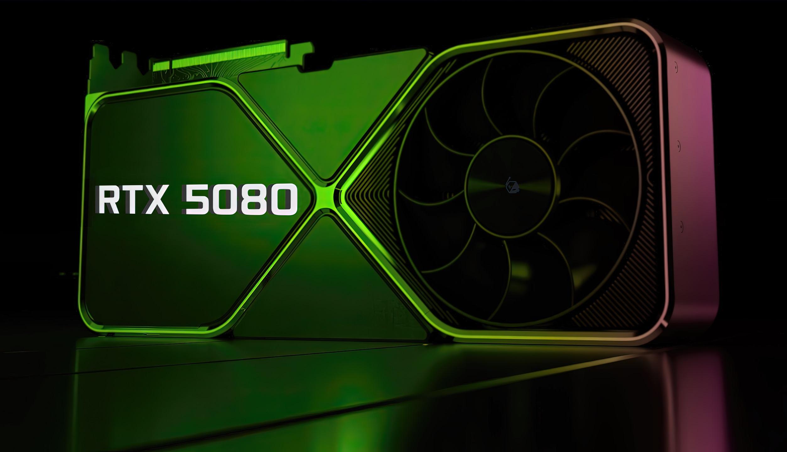 nvidia geforce rtx 5080 gpu 32 gbps gddr7 memory