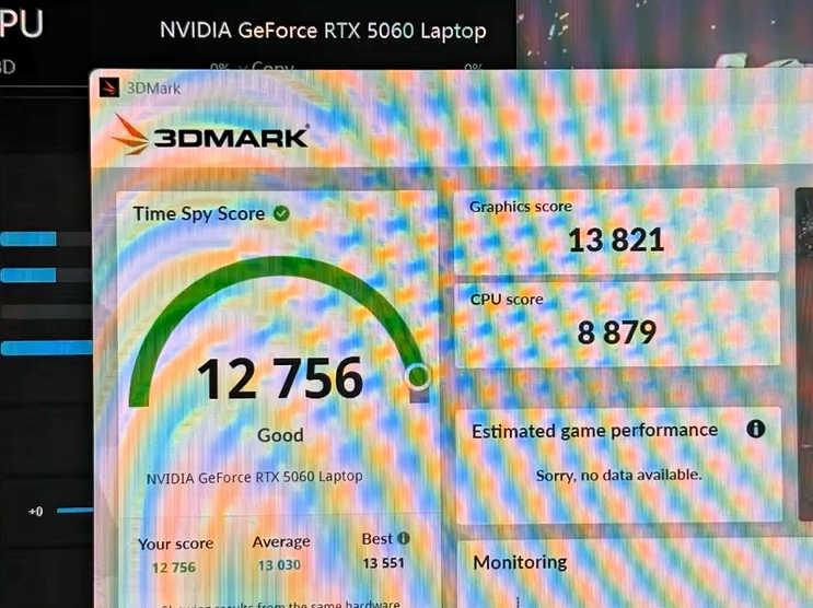 rtx 3060 laptop 3dmark