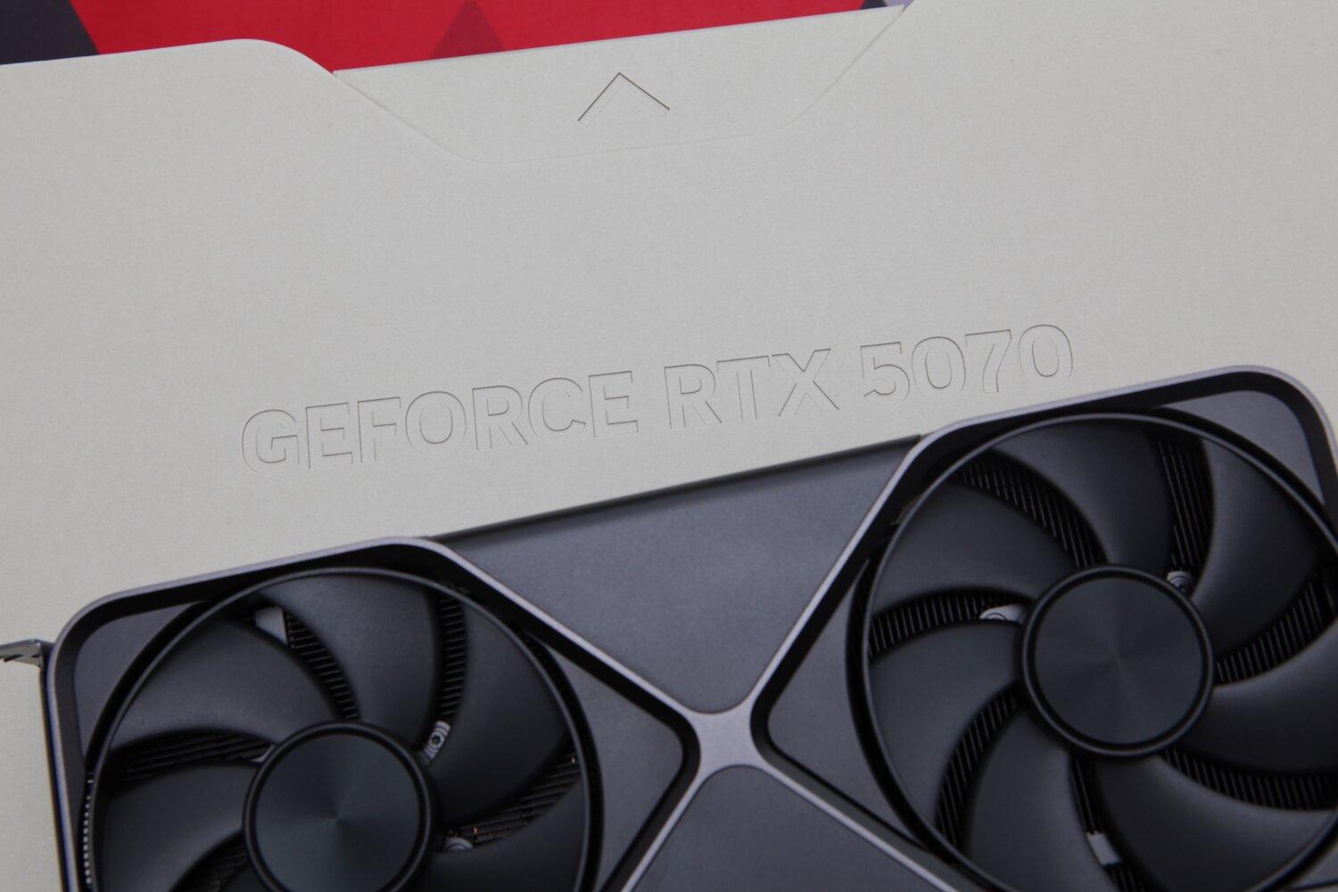 Misère, toutes les RTX 5070 FE ont été distribuées aux testeurs !