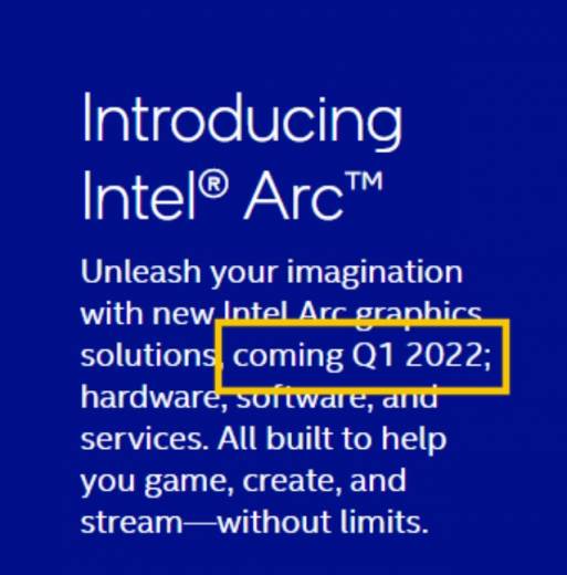 Intel Arc : la confusion des dates orchestrée par le géant lui-même