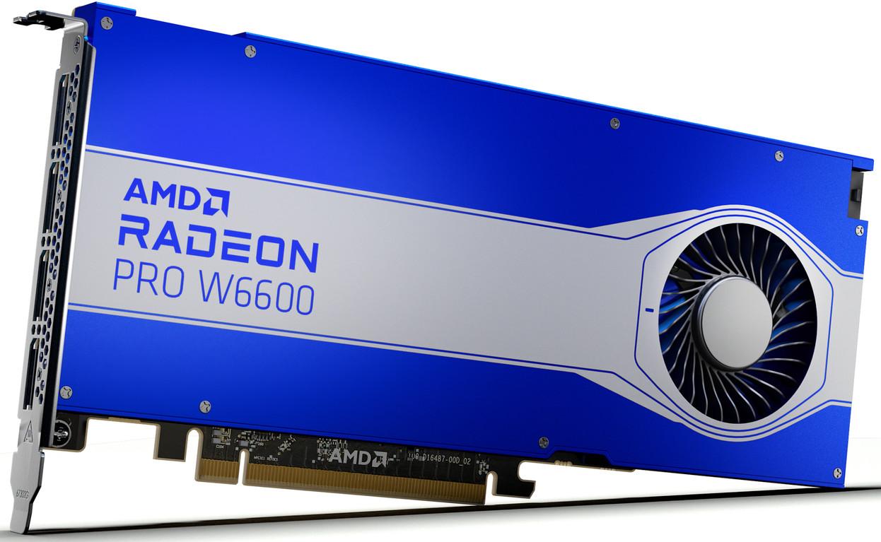 AMD lance les Radeon Pro W6800 et W6600 : RDNA 2 disponible pour les professionnels !