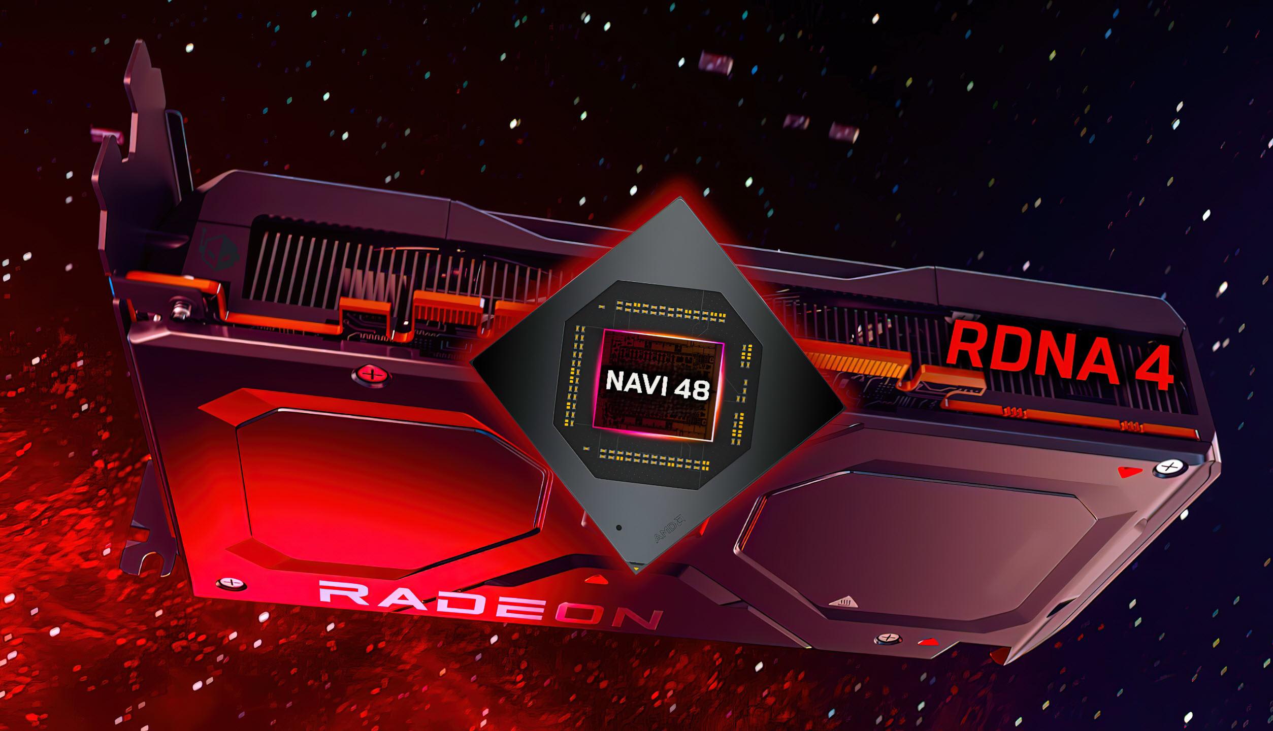 amd navi 48 gpu rdna 4 graphics radeon rx 8000 main