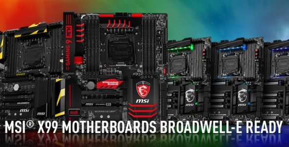 msi x99 broadwell ready