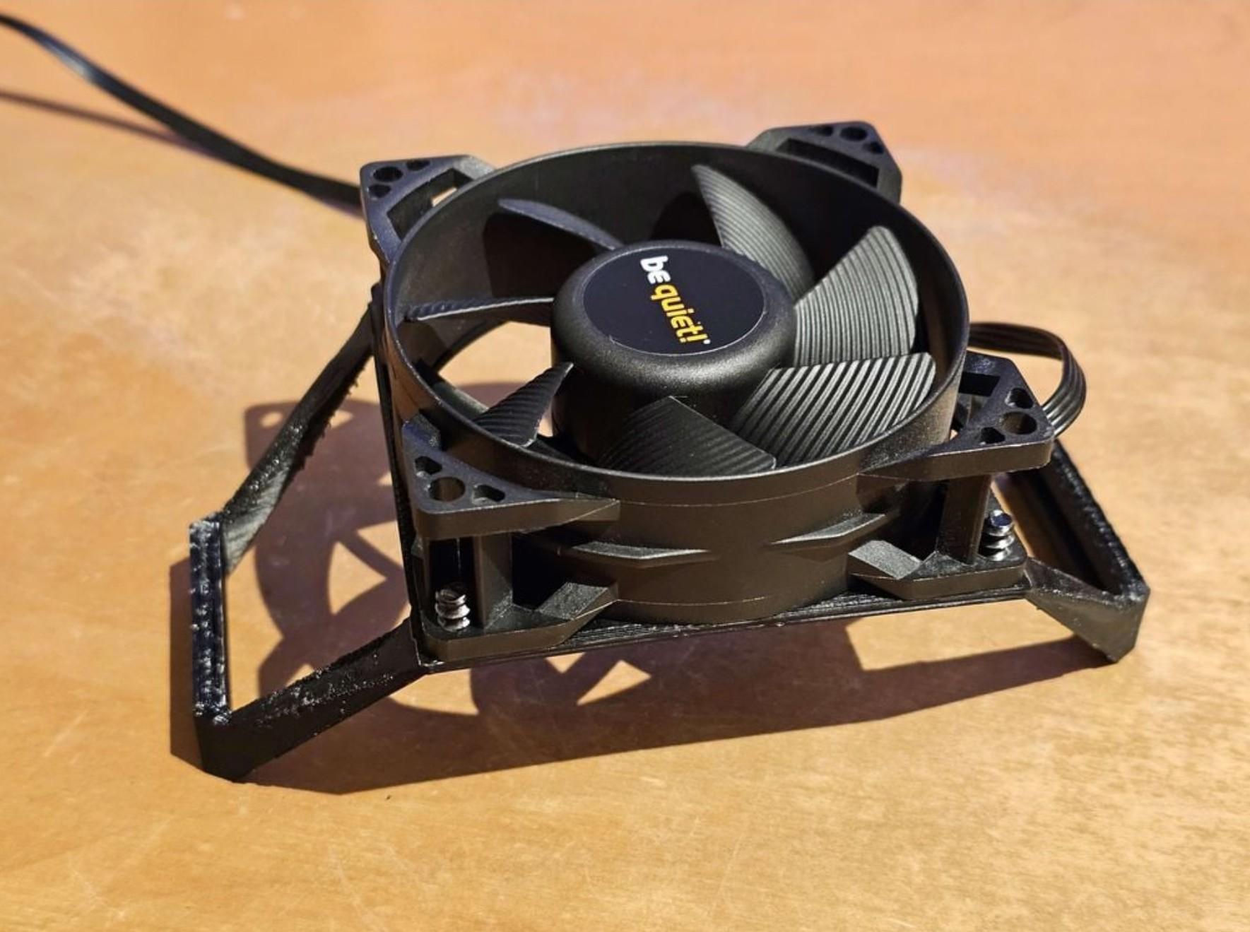 low profile ram cooler for 80mm fan
