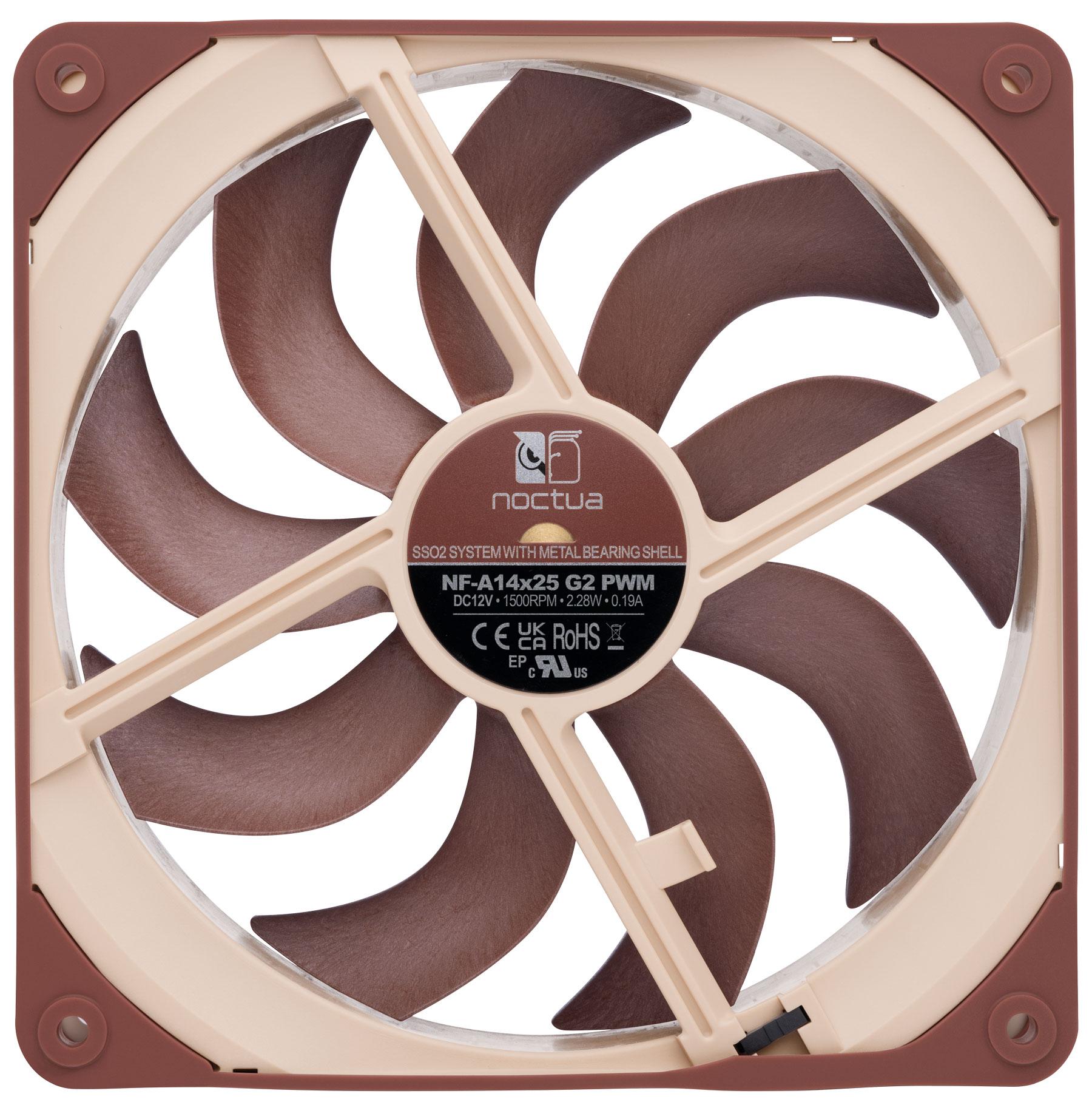 noctua nf a14x25 g2 pwm // de dos