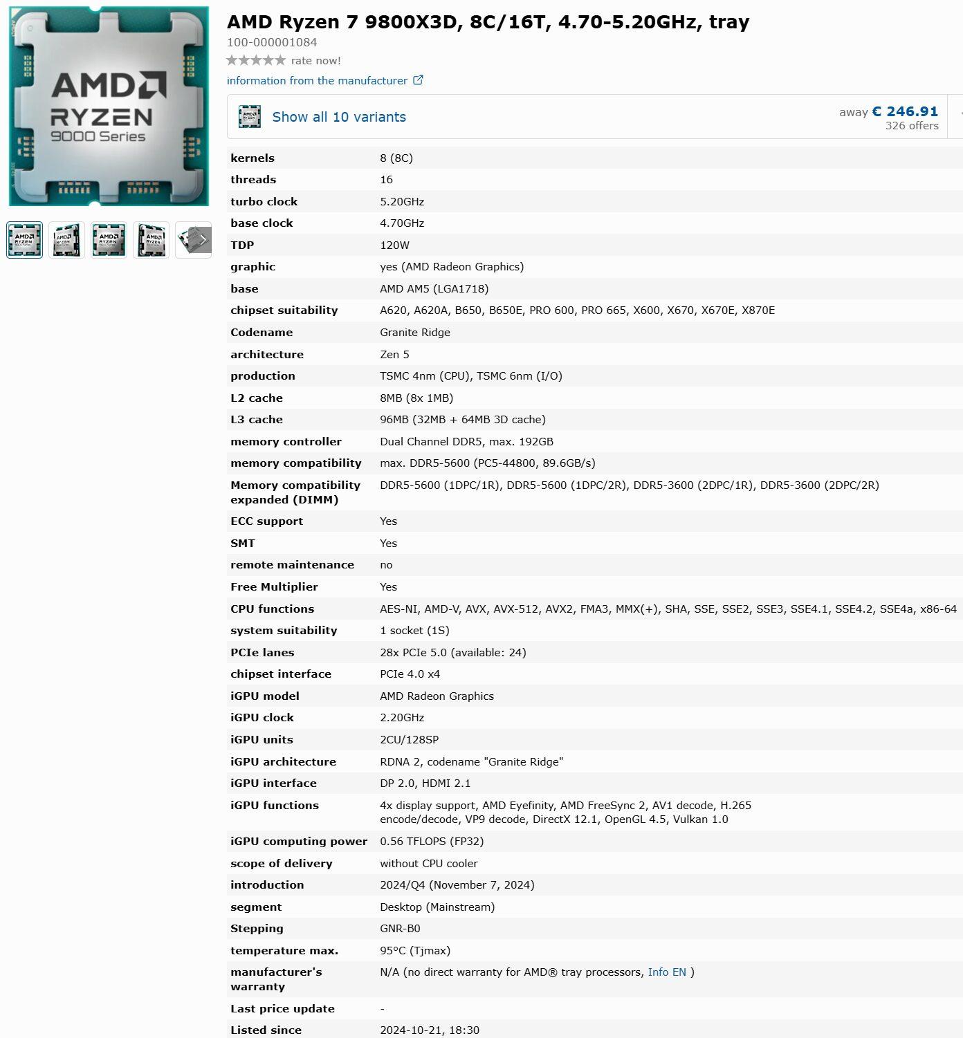 9800x3d specs 1