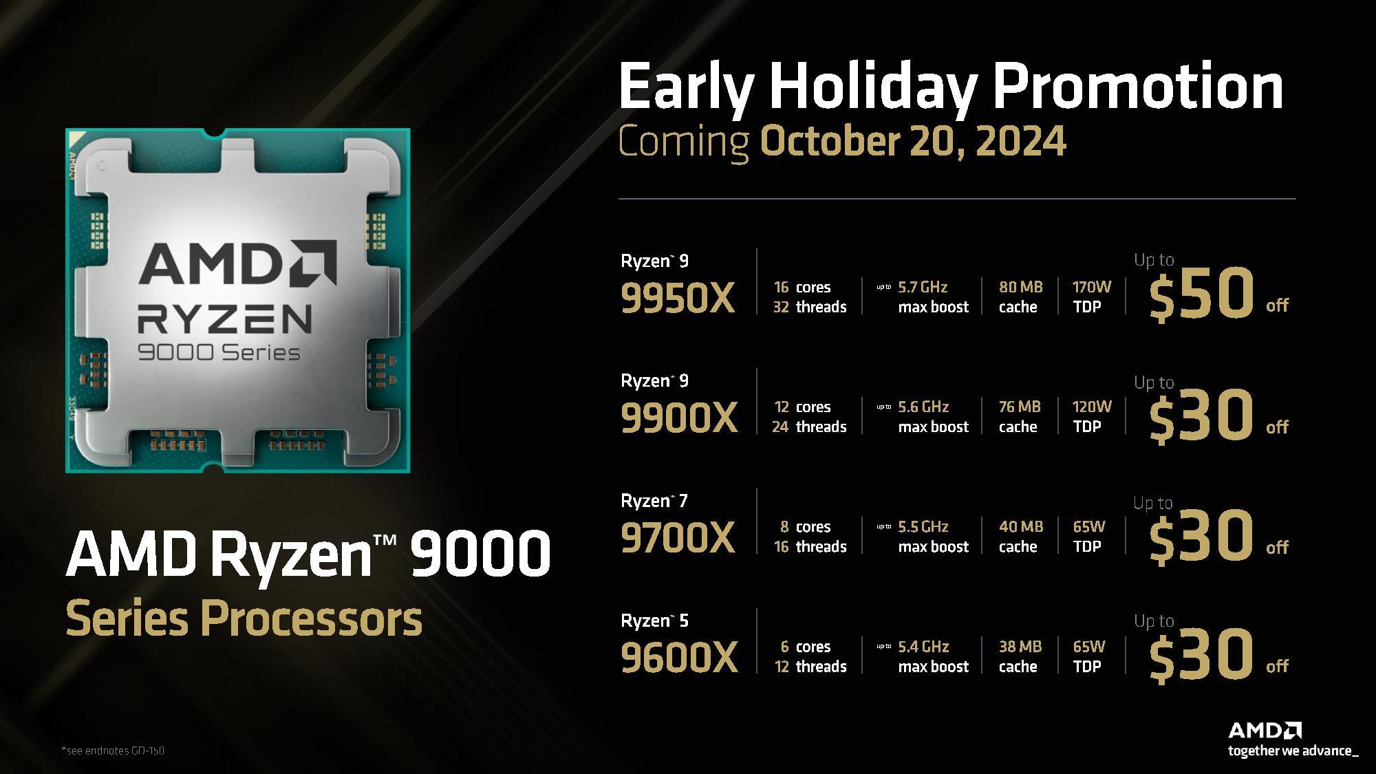 promo ryzen 9000x