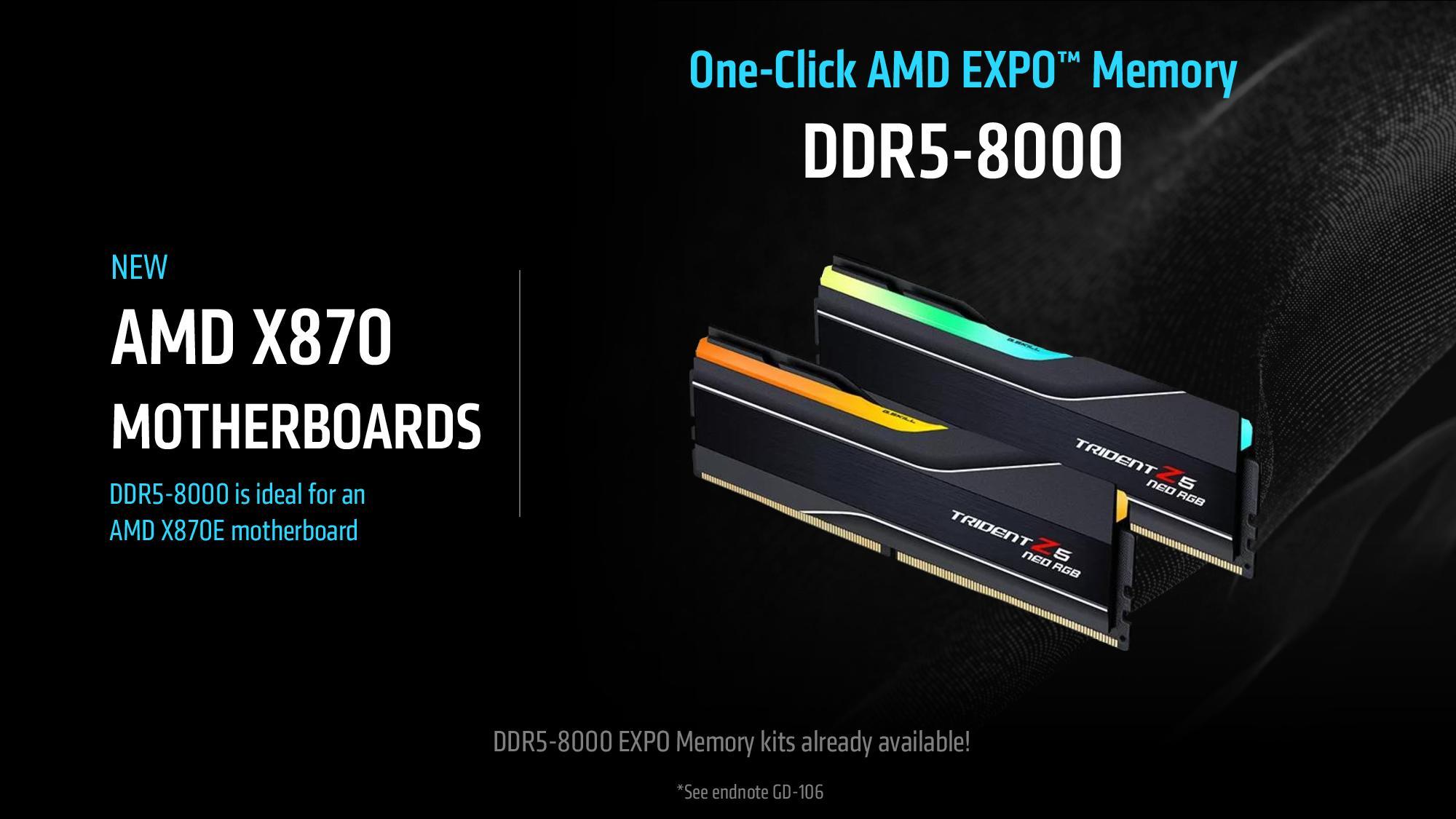 ddr5 8000 prose en charge expo