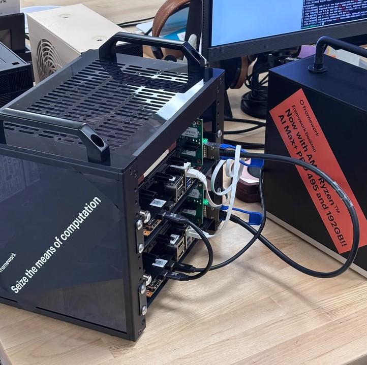 ryzen max 495 framework mini pc