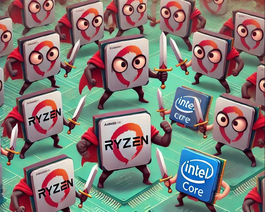 ryzen vs core