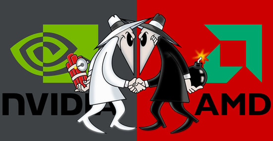 Nvidia et AMD, les ventes 