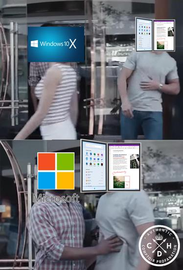 Windows 10X sortira d'abord sur des PC à simple écran