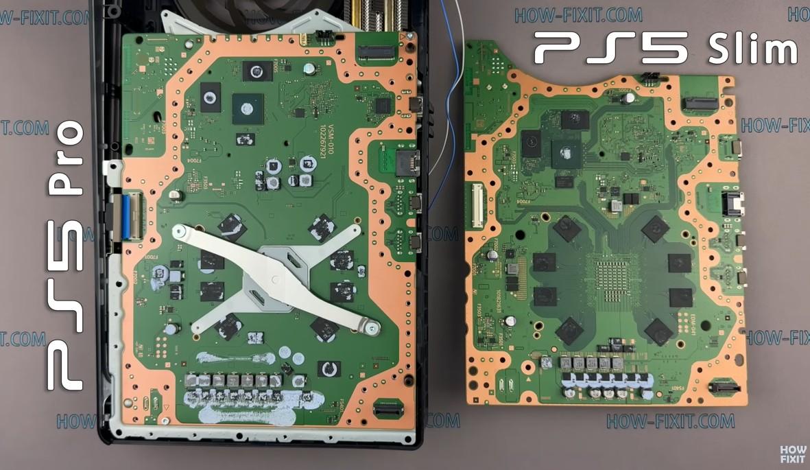 ps5 slim vs ps5 pro howfixit
