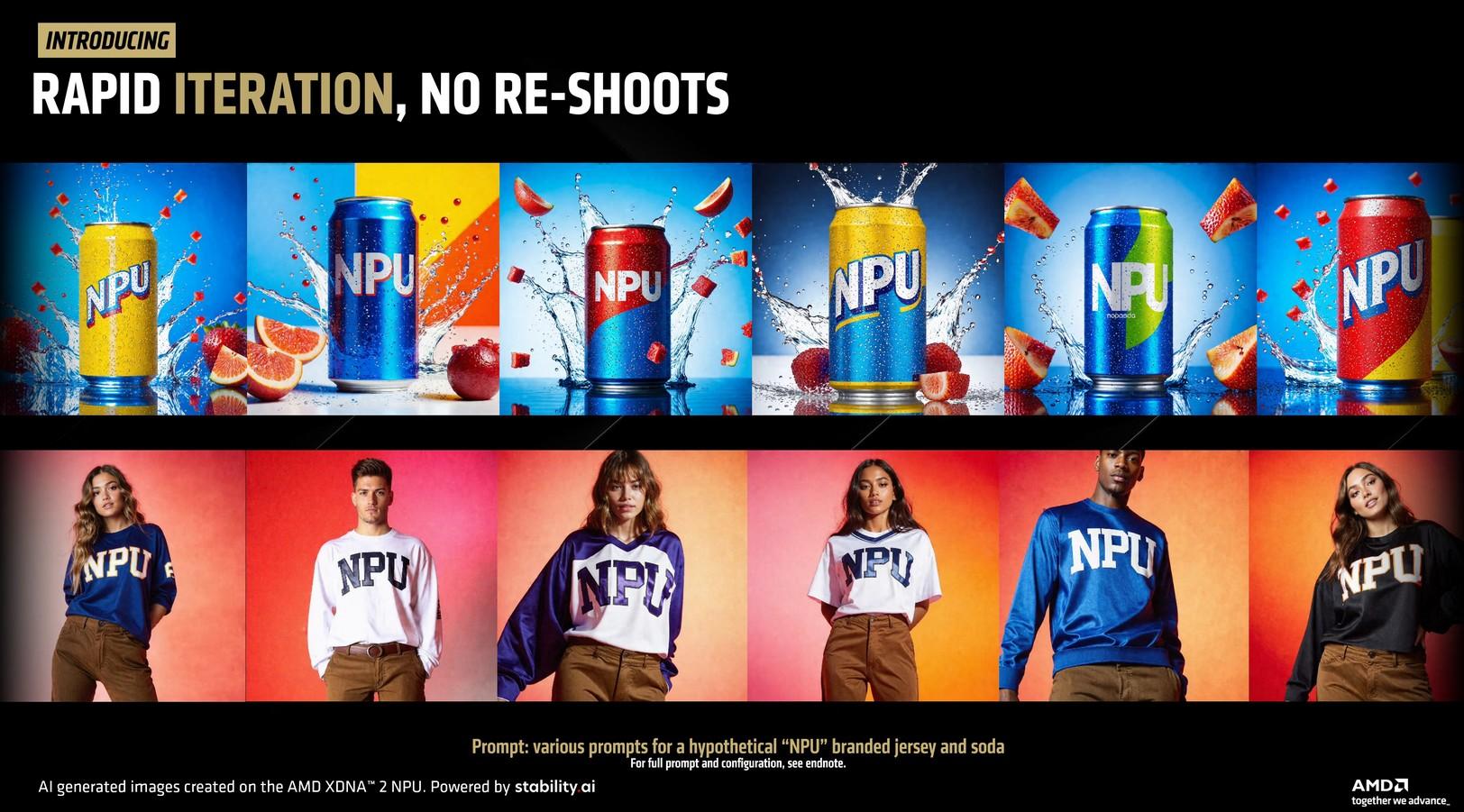 amd npu generation image stable diffusion 