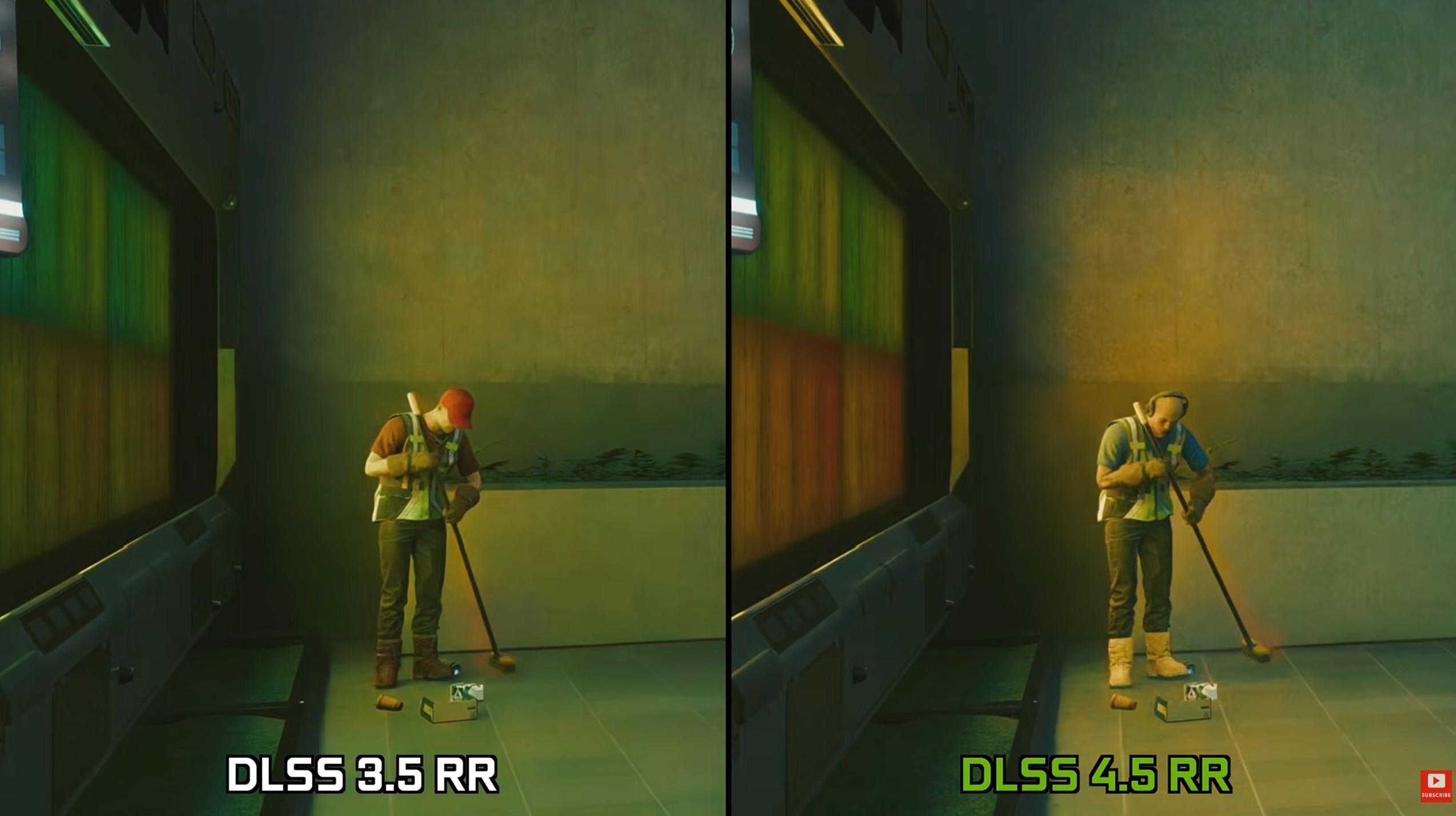 dlss 3.5 vs dlss 4.5 rr
