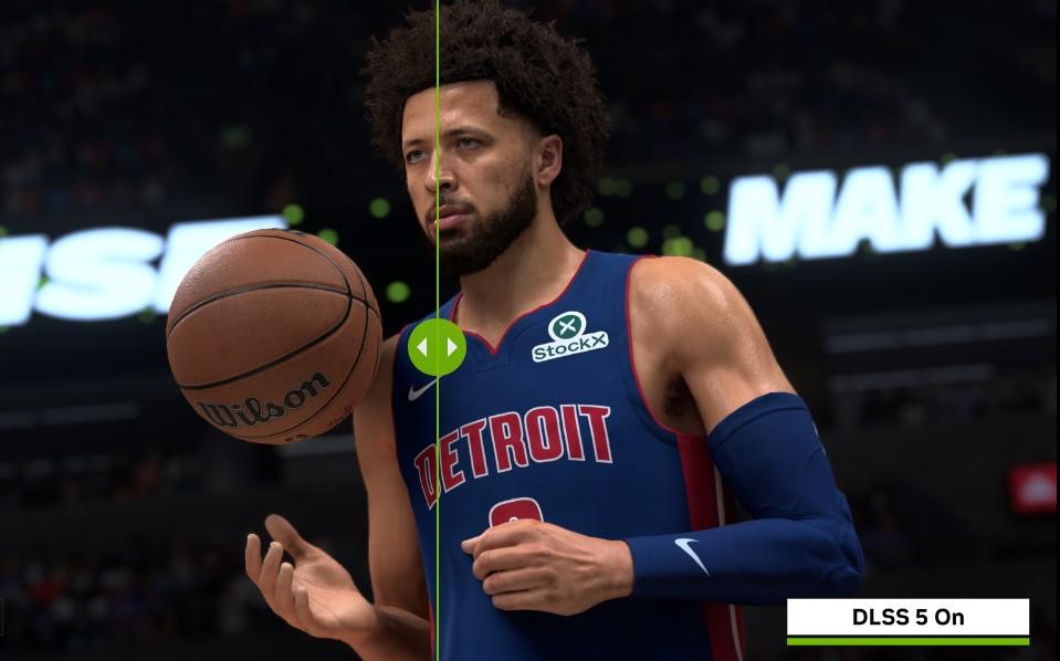 dlss 5 on off nvidia