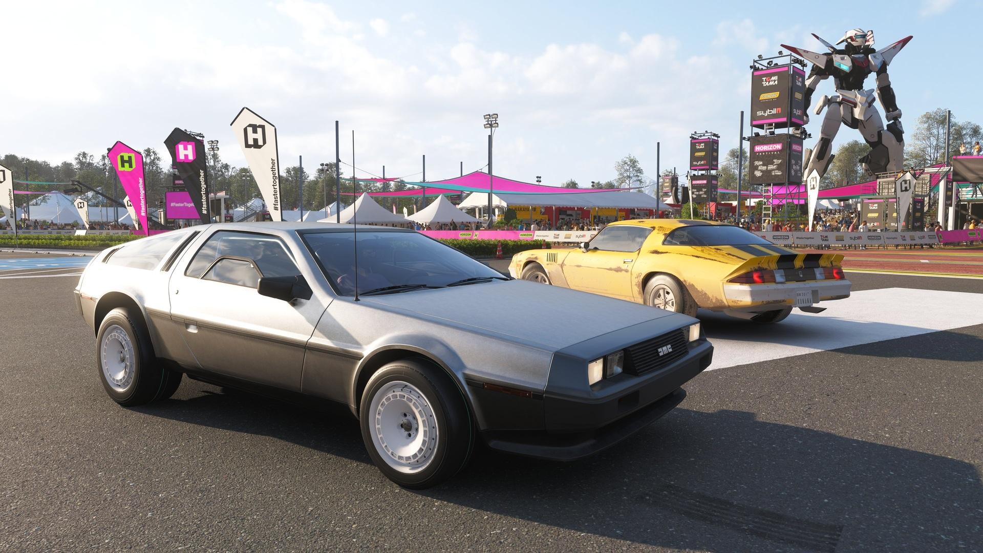 dolorean forza horizon 62