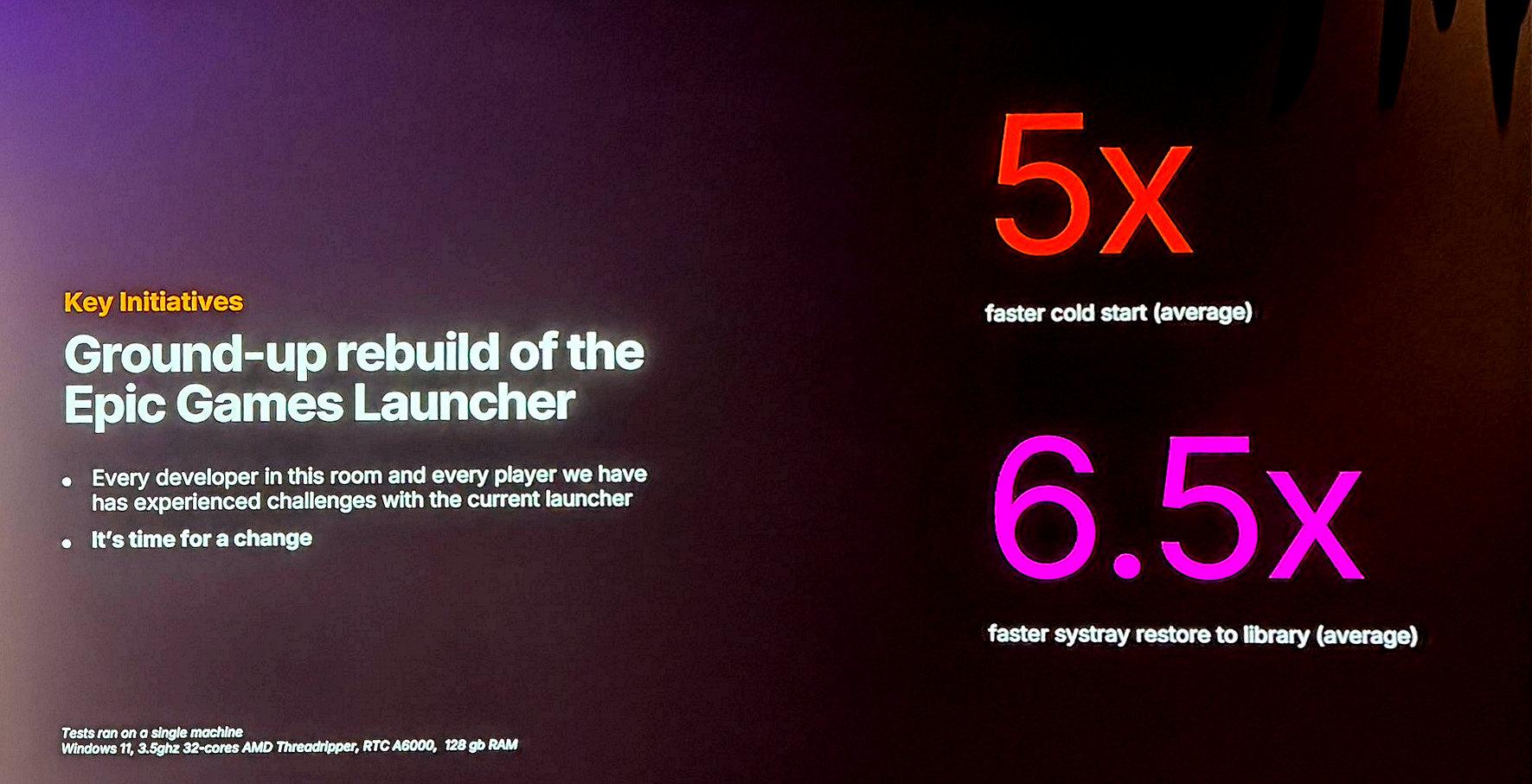 epic games store launcher perf