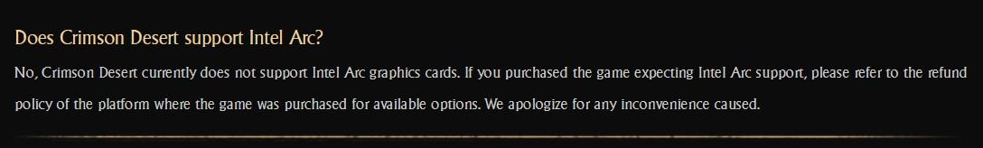 Support solutions Intel FAQ du 21 mars