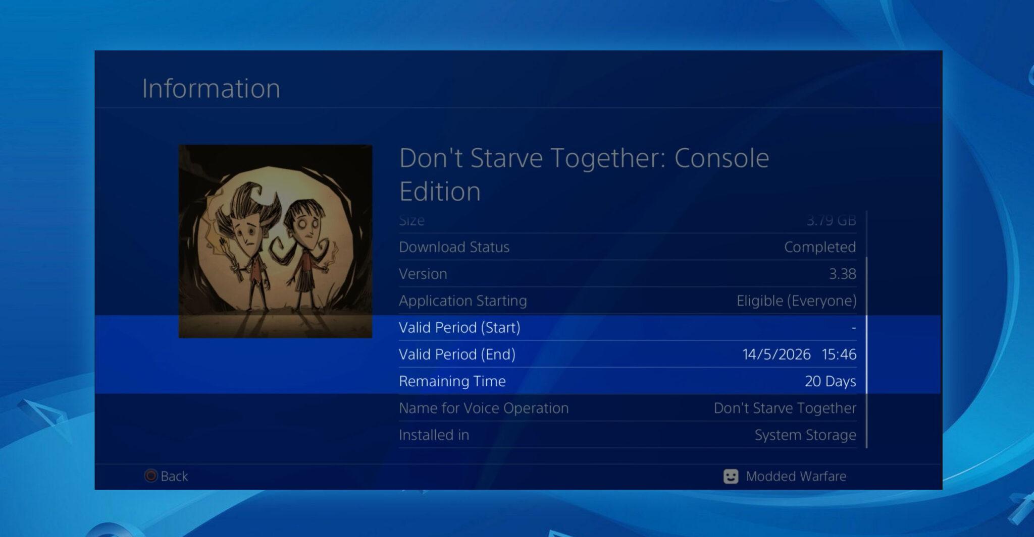 playstation 5 drm 30 jours