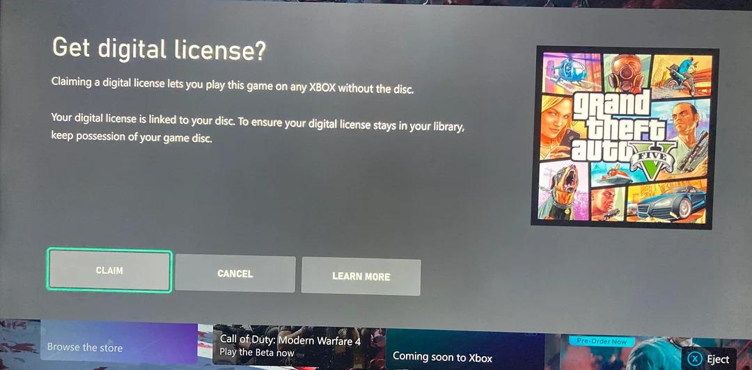 xbox disc to digital