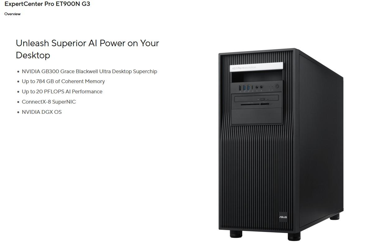 expertcenter pro et900n specs