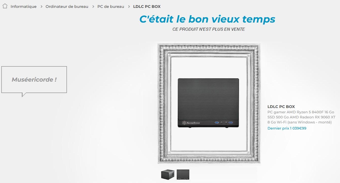 ldlc box bon vieux temps