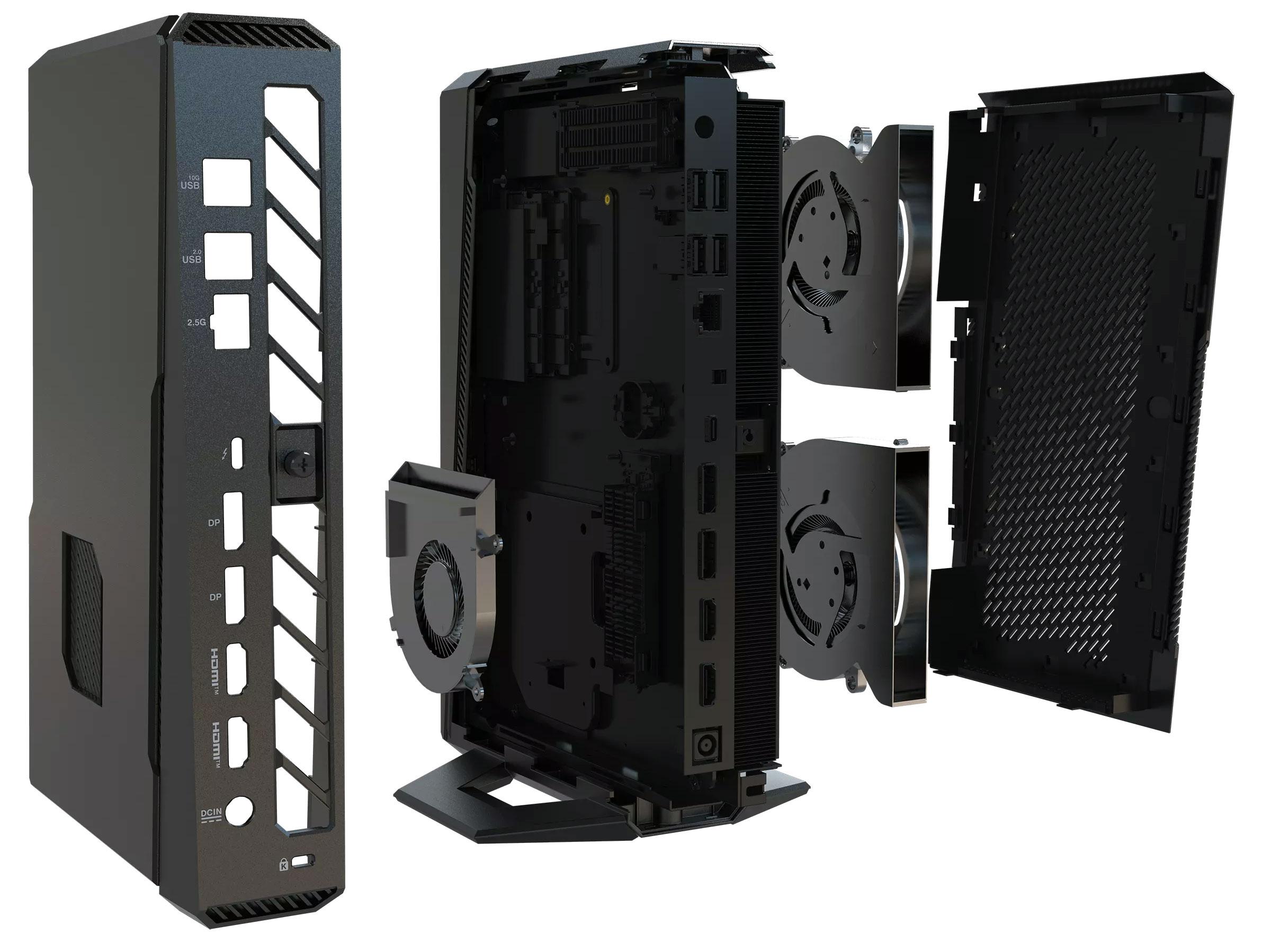 asus nuc 15 performance / vue eclatée 