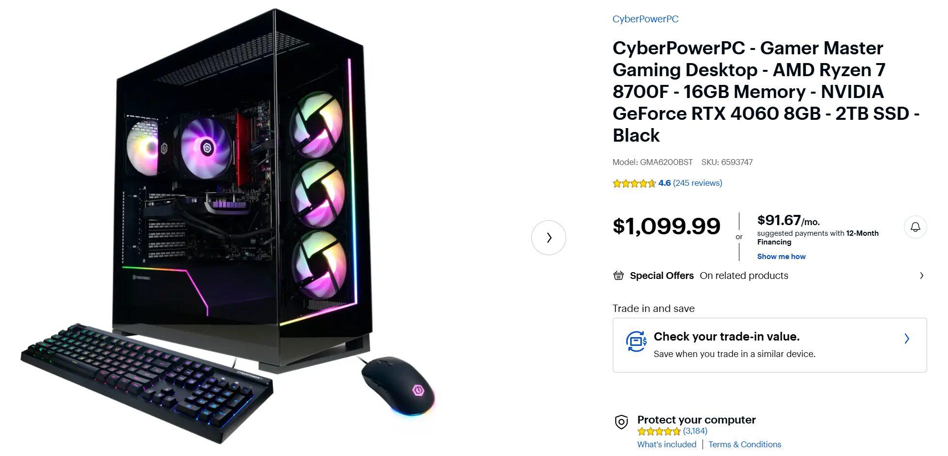 rtx 4060 bestbuy prix