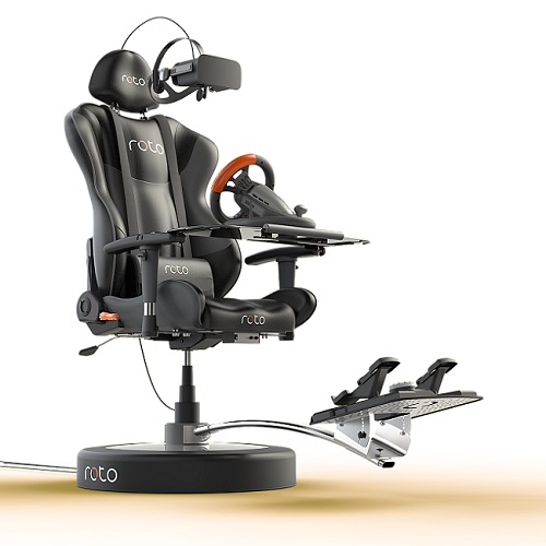 5 ans plus tard, la fameuse chaise interactive de Roto VR arrive enfin dans le commerce