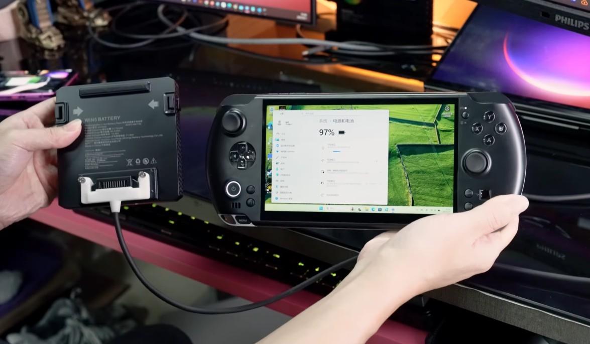 gpd win 5 alimentation deportee