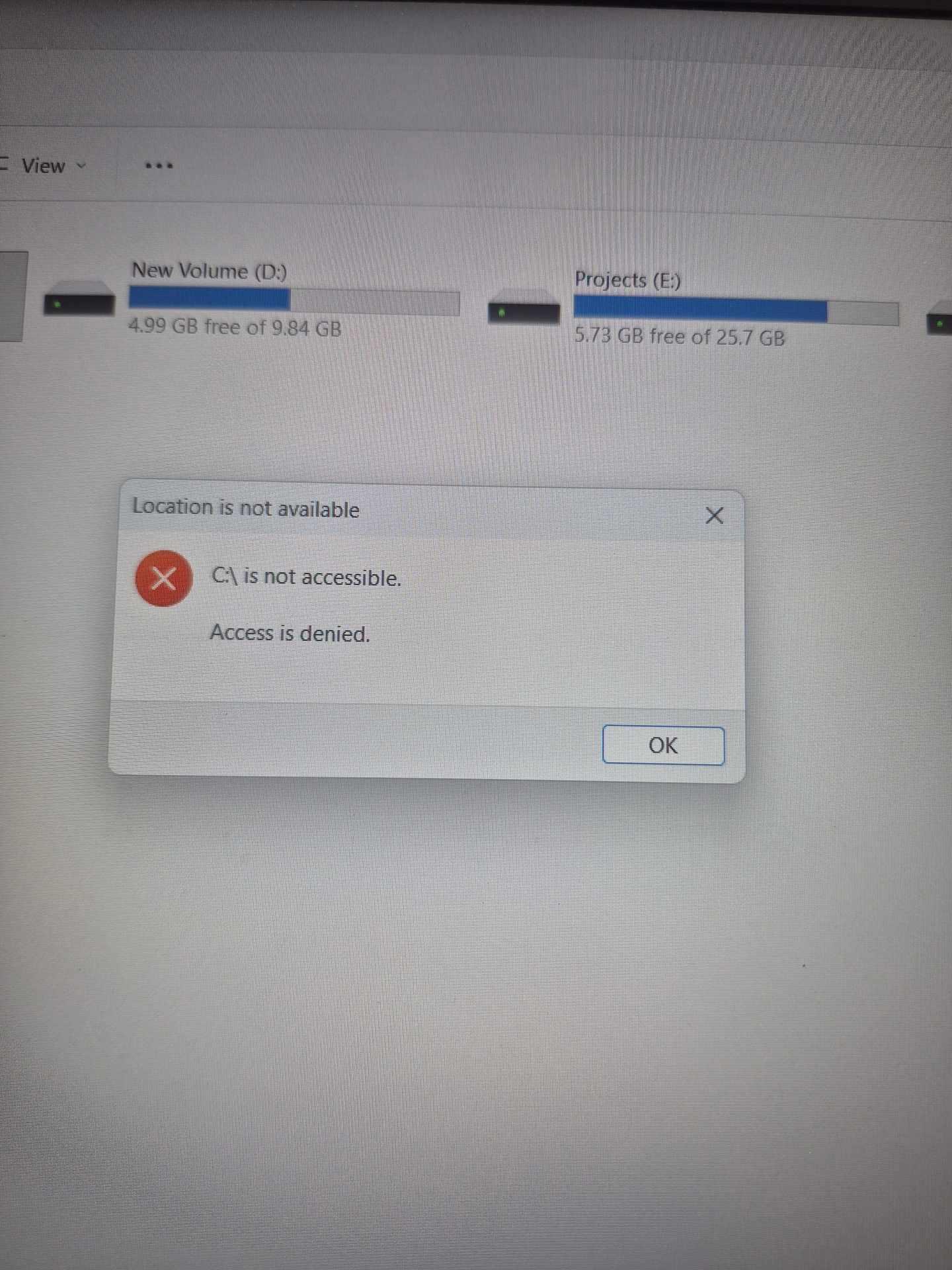 c bloque samsung windows 11