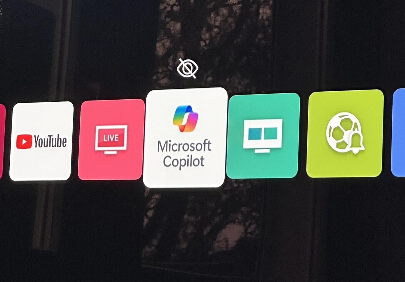 microsoft copilot lg televiseur