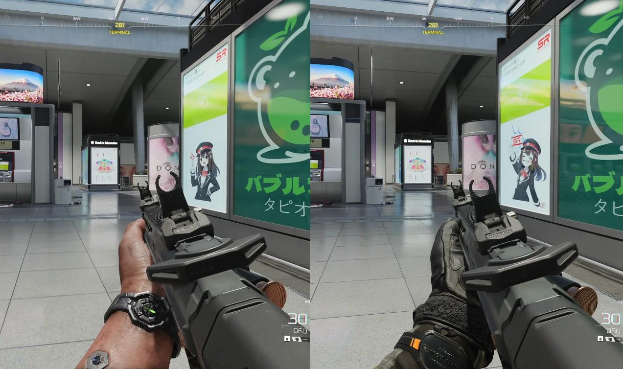 comparaison fsr rr dlss rr couv 2