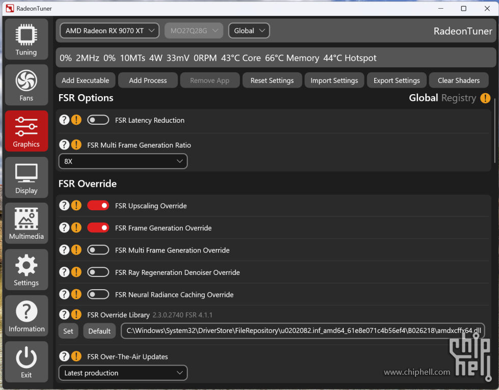 fsr multi frame generation