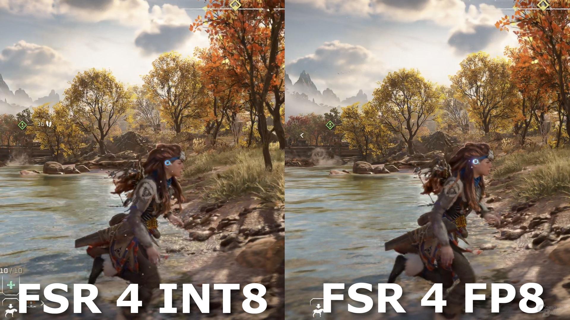 fsr4 int8 vs fp81
