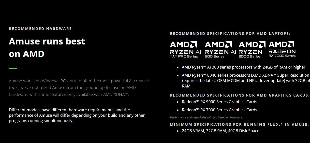 rx 9000 series amuse