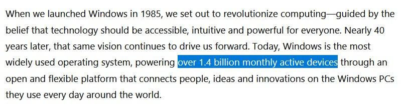 microsoft 1.4 milliard