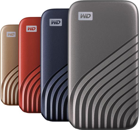 Western Digital modernise ses SSD portables et les passe au NVMe