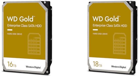 Western Digital Gold 16 et 18 To : les premiers HDD EAMR/ePMR arrivent en rayon
