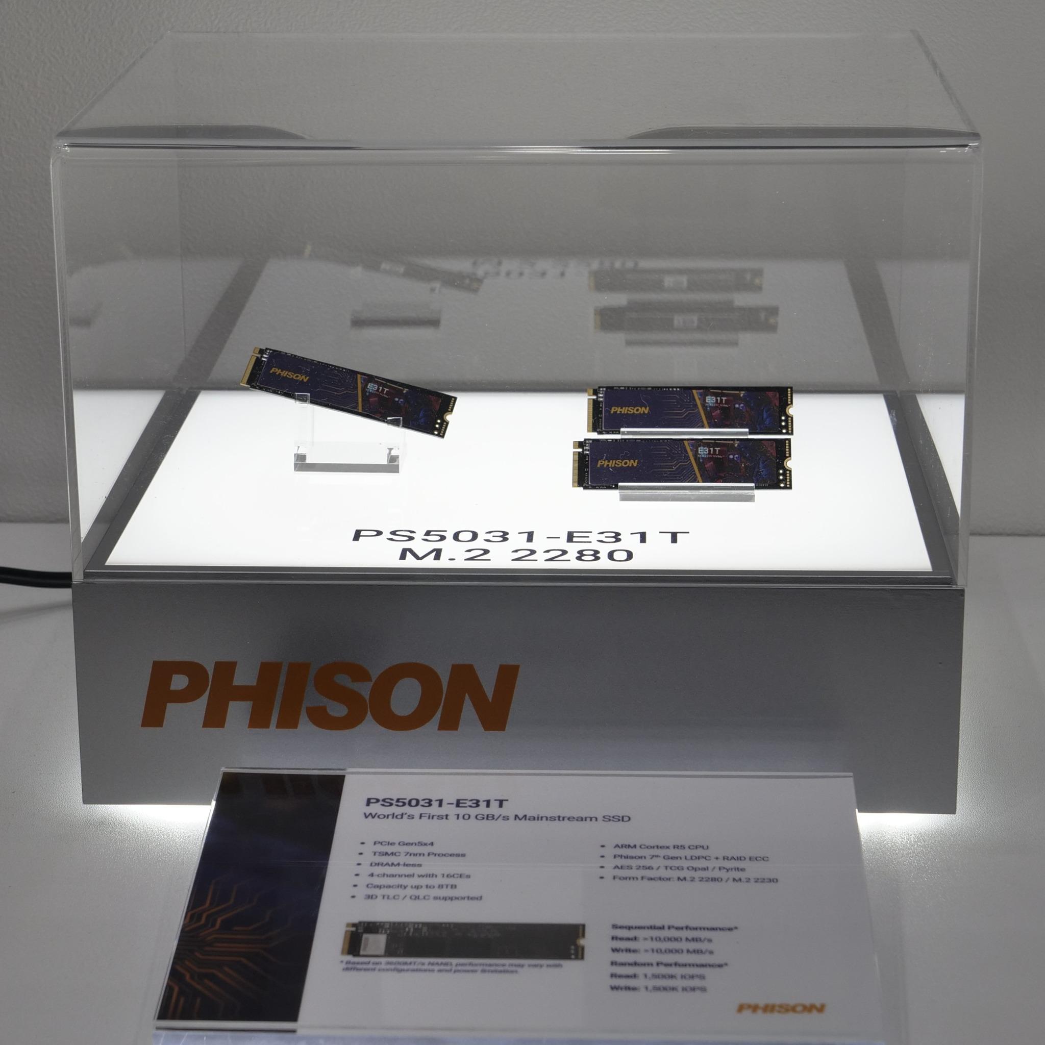 phison e31t controleur modeles expo computex 2024