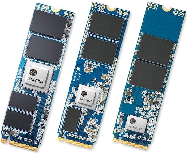 SM2267 et SM2264, Silicon Motion lance enfin ses premiers contrôleurs SSD PCIe 4.0 !