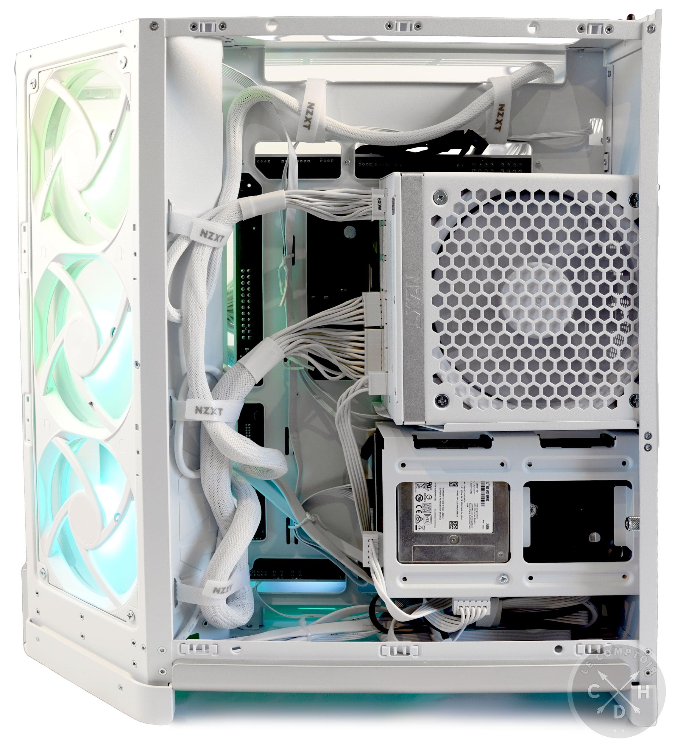 NZXT H6 2026 / cable management
