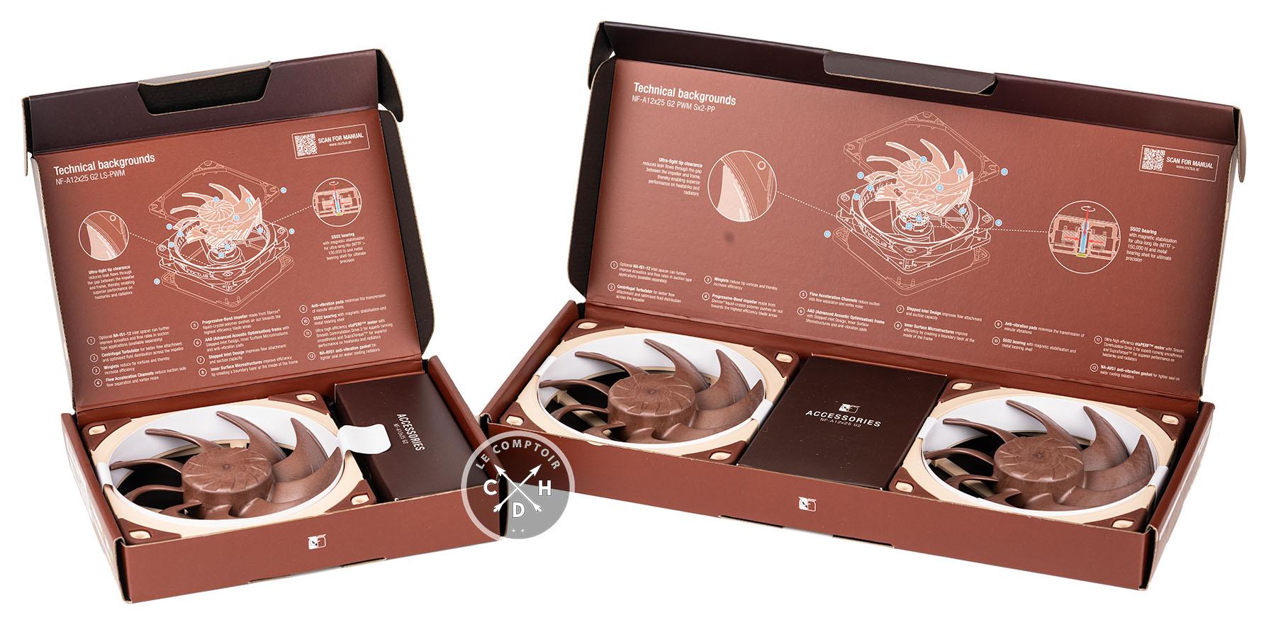 noctua nf a12x25 g2 boite