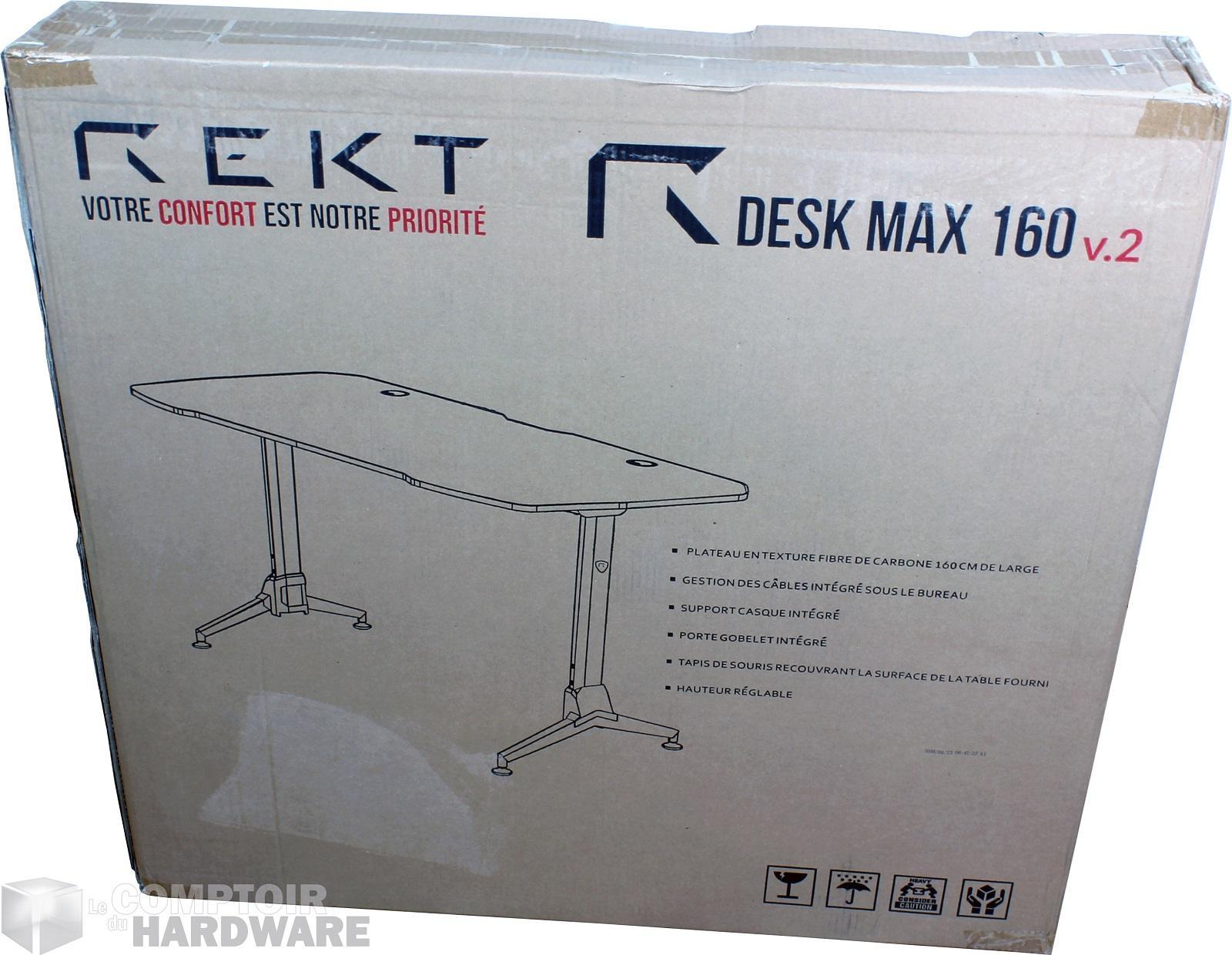 Nous avons essayé • REKT R-Desk Max 160 et RGo Touch 140 - Le