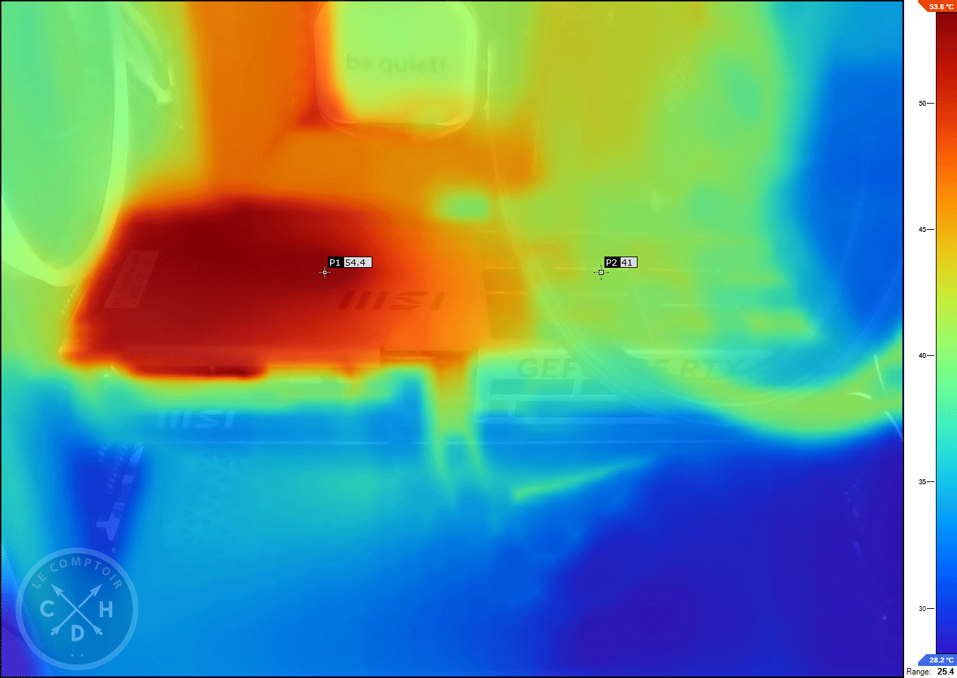 MSI RTX 5070 12g inspire 3x oc -  IR / charge