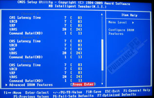 Comparatif cartes mères X58 bios Gigabyte [cliquer pour agrandir]